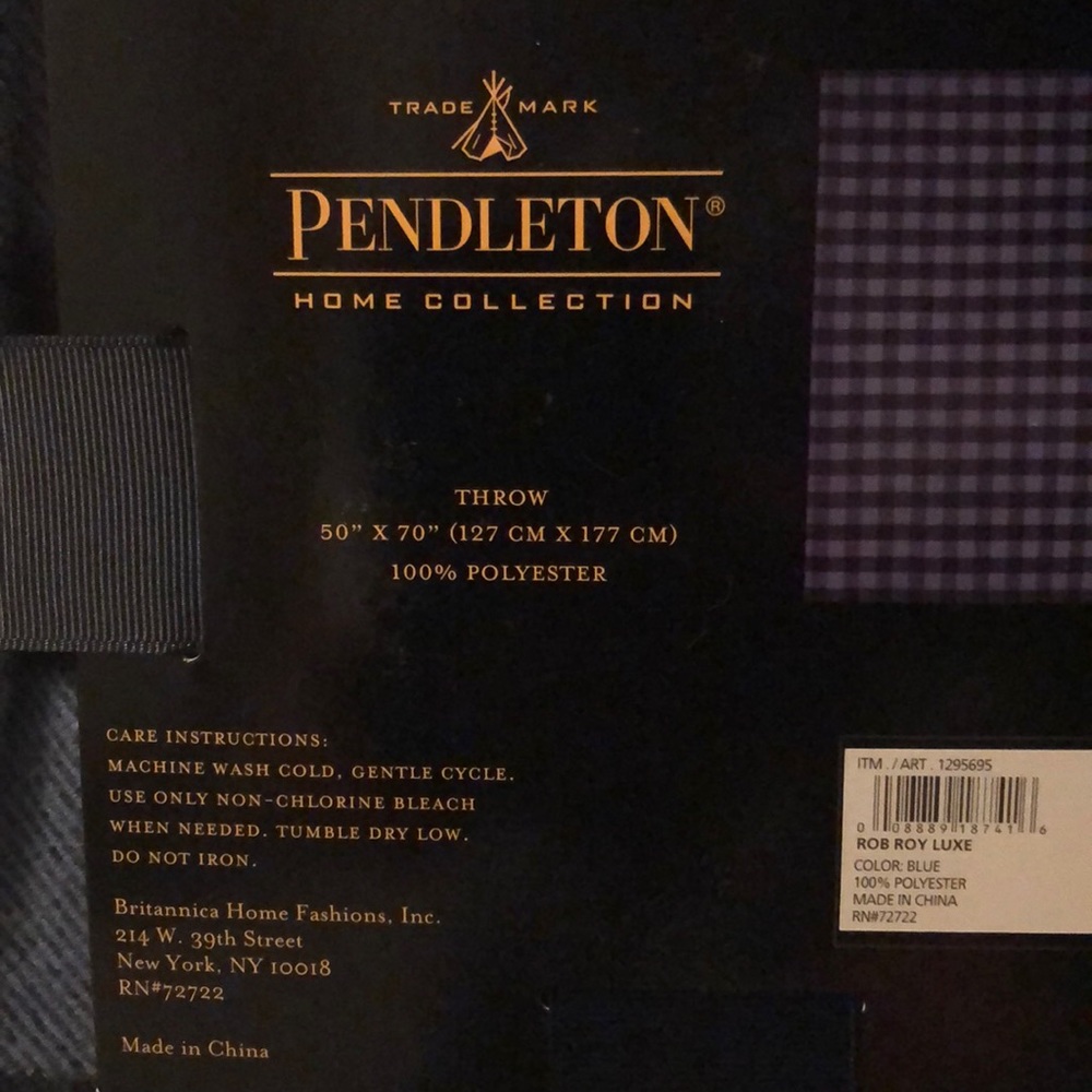 Pendleton throw - Picture 2 of 3
